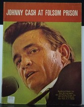 Johnny Cash at Folsom Prison Sheet Music Book 1969 NM - £15.05 GBP