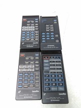 Lot of 4 Defective Pioneer LaserDisc Remote Controls 3x RU-V6000 CU-V113 AS-IS - £80.42 GBP