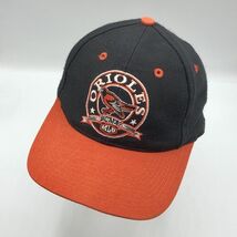 Vintage Baltimore Orioles Drew Pearson Snapback Baseball Hat Adjustable Cap - $29.69