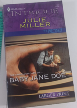 baby jane doe by julie miller larger print novel fiction paperback good - £4.44 GBP