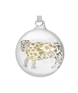 Iittala Christmas Glass Ball 2021 Oiva Toikka Gepardi NEW Gold Cheetah - £33.56 GBP
