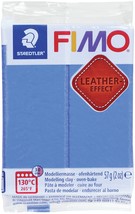Fimo Leather Effect Polymer Clay 2oz-Indigo Blue - £9.34 GBP