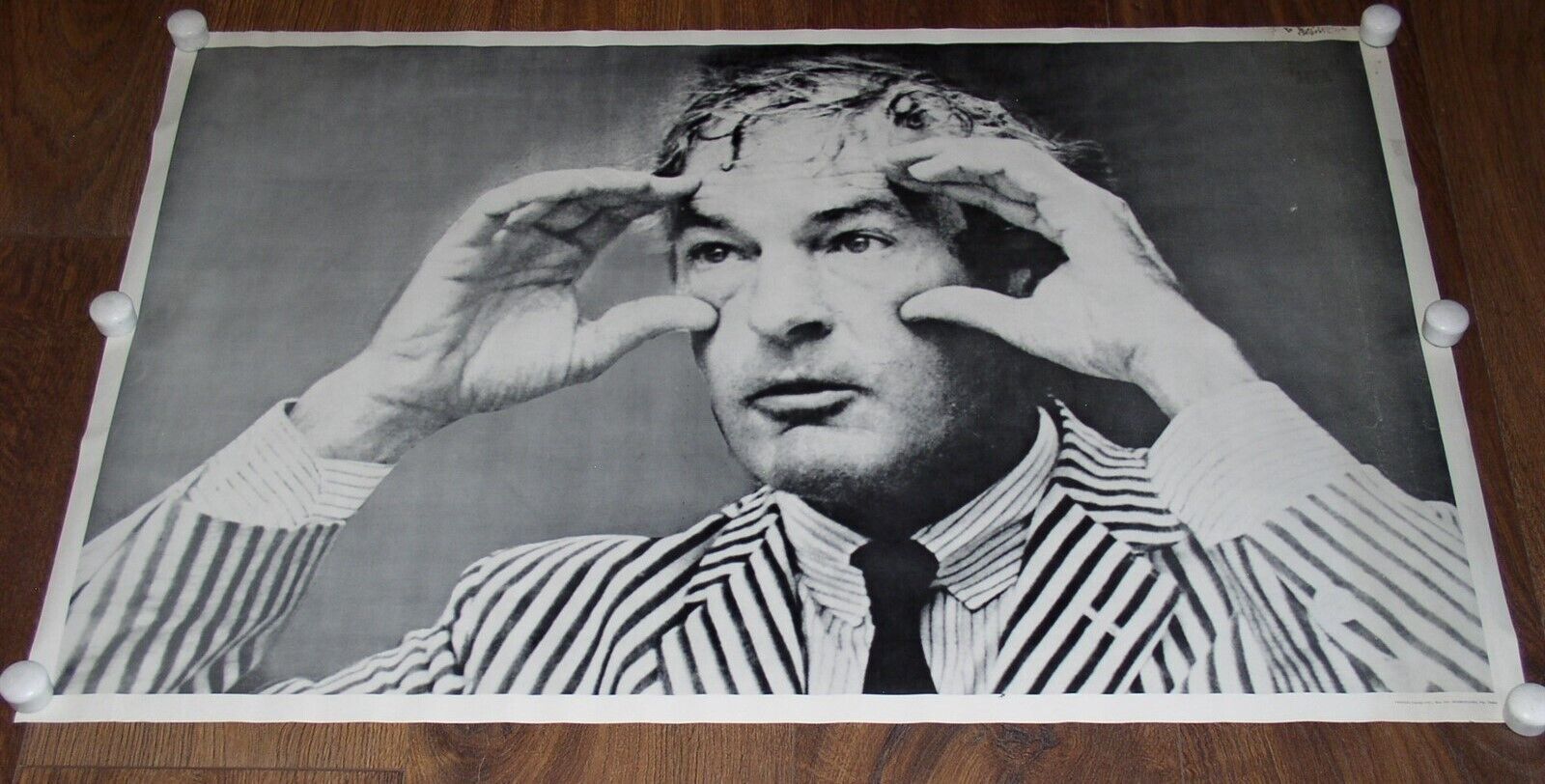 Timothy Leary Poster Vintage 1960&#39;s Famous Faces Hippie Head Shop Psyche... - $499.99