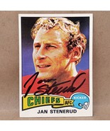 1975 Topps #488 JAN STENERUD Kansas City Chiefs SIGNED Autographed Card - $14.95
