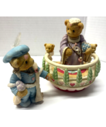 Cherished Teddies Romeo and Juliet Set of 3 Teddy Bear 1996 Figurines 20... - $19.80
