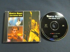 Gentle Giant Live Rome 1974 Uk Cd 2000 Glasshouse Press GLASS101CD Prog Rock Oop - £20.23 GBP