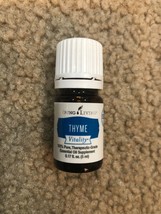 Young Living Essential Oils THYME VITALITY 5ml Unopened Bottle Theraputi... - $10.63