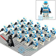 21Pcs/set Imperial Transport Pilot Army Military Star Wars Minifigures Toys - £26.31 GBP