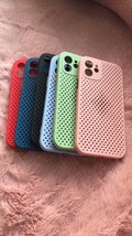 For iPhone 12 heat dissipation TPU phone case cover shell candy cute colors - £6.14 GBP+