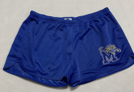 NCAA Michigan Athletic Shorts Women’s XL Tiger Logo Vintage Workout Running Mesh - £16.70 GBP