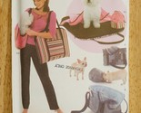 4716 Simplicity Sewing Pattern Pet Crafts Purse Dogs Puppy Carrier Longi... - $9.89