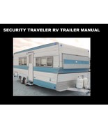 SECURITY TRAVELER CAMPER TRAILER MANUALs 255pg w/ RV Appliance Service &amp;... - £18.97 GBP