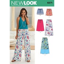 Simplicity Creative Patterns New Look 6271 Misses&#39; Skirt in Three Length... - $22.99