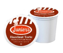 Junior&#39;s Most Fabulous Hazelnut Torte, Medium Roast Single Single Serve 100 ct - £31.49 GBP