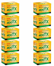 *10 PACK Kodak Professional Tri-X 400 Black &amp; White Negative Film (35mm,... - £185.67 GBP