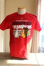 2013 Chicago Blackhawks Stanley Cup Shirt M - £7.11 GBP