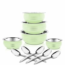 Stainless Steel Handi/patila/bhagona/biryani Cook &amp; Serve Handi Inductio... - $71.52