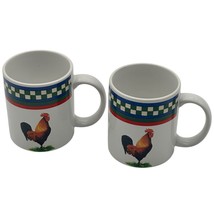 International Tableworks Bob Timberlake Ella&#39;s Rooster 106 Mug Set of 2 - £15.44 GBP