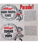 1953 Kellogg&#39;s Frosted Flakes Advertisement Wild Bill Hickok Cereal F15S - €25,67 EUR
