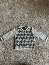 Kenneth Cole Reaction V-neck Sweater Gray Bay Boy Size 18 Months - £6.02 GBP