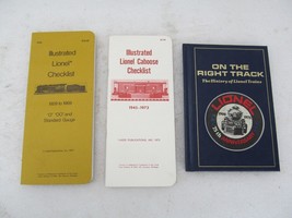 Lionel Trains &quot;On The Right Track&quot; History Book, Caboose Checklist, O OO... - $19.79