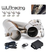 WL Racing Cut Out Car Valve Double Exhaust Stainless Steel 304 Multiple ... - $135.00