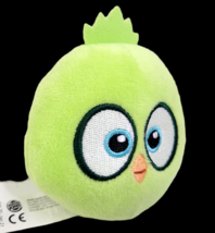 Angry Birds Green Hatchling 4&quot; Stuffed Animal Soft Eyes Rovio Corp - BK 2021 - £5.27 GBP