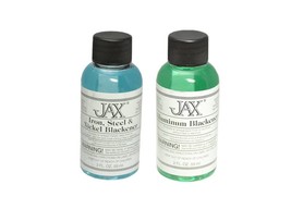JAX 2 Pack: Blackener for Steel Iron (2oz) + Blackener for Aluminum (2oz) - £20.43 GBP
