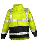 ICON J24122.XL Breathable 300D Polyurethane Hi-Vis Jacket with Reflectiv... - $94.22