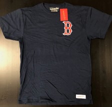 Boston Red Sox Adult Mitchell &amp; Ness Cooperstown Collection T-Shirt XXL NWT - £18.52 GBP