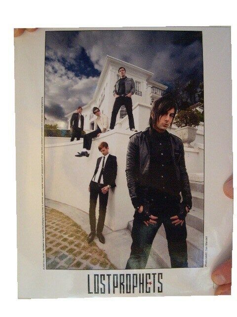 Lost Prophets Press Kit Photo Color Lostprophets - $27.14