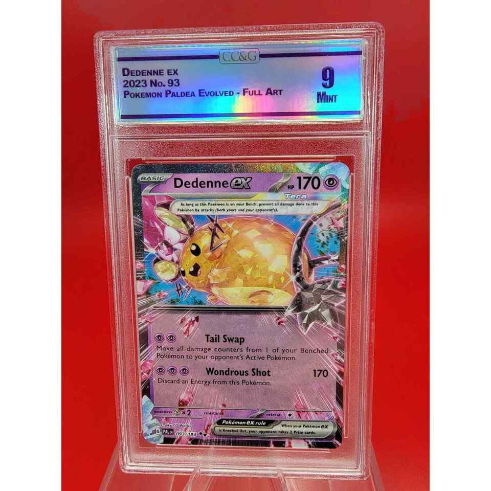 Pokémon Paldea Evolved Dedenne EX 93/193 TCG 2023 CCG 9 - $24.62