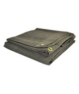 16x20 Green Heavy Duty Canvas Tarp DRY TOP (16x20) - $4,669.00 MXN