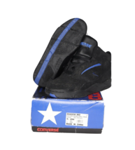 NOS Vintage 90s Converse Shadow Mid Leather Basketball Sneakers Shoes Yo... - £35.01 GBP