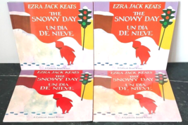 Lot 4 The Snowy Day Ezra Jack Keats Spanish Bilingual Imagination Librar... - £15.82 GBP