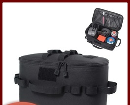 Outdoor Camping Gas Tank Storage Bag Large Capacity Ground Nail Tool Bag... - £31.45 GBP