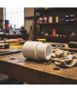 Charlotte Pipe 3/4 x 1/2 Schedule 40 PVC Reducer Coupling - White Pressu... - $52.32 MXN