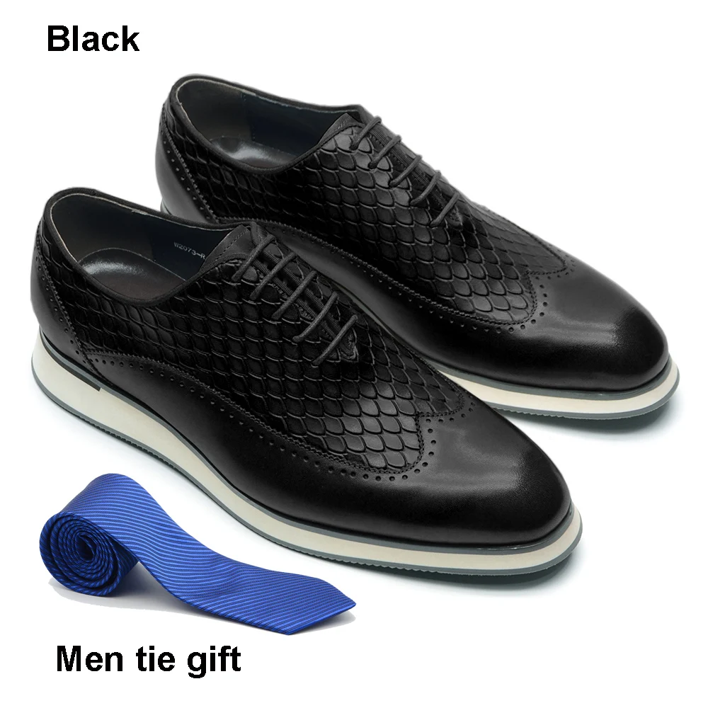 Best Quality Men&#39;s Casual Sneaker Shoes Real Cow Leather Flat Oxfords La... - $117.76