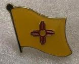 New Mexico Wavy State Flag Lapel Pin - $9.98
