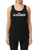 Marvel Black Widow Only In Cinemas Women Tank Top Sleeveless Shirt (X-La... - $17.81