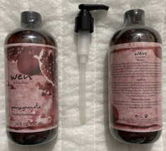 Wen Pomegranate Cleansing Conditioner 16oz Bottles 2 Pack Chaz Dean New ... - £47.94 GBP