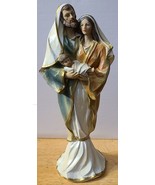 BABY JESUS JOSEPH MARY HOLY FAMILY RELIGIOUS FIGURINE STATUE - £17.21 GBP