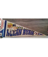 Nolan Ryan Texas Rangers 1992 Wincraft Large Fabric Pennant 12” x 30” Ba... - £25.50 GBP