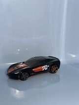 2016 Hot Wheels HW SPEED GRAPHICS 5/10 14 Corvette Stingray 180/250 Blac... - $7.42