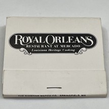 Vintage Matchbook Cover  Royal Or leans Restaurants At Mercado  gmg unstruck - £9.78 GBP