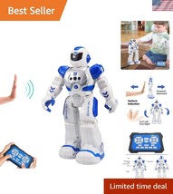 Large Intelligent RC Robot with LED Eyes - Engaging Educational Toy for ... - $728.59 MXN