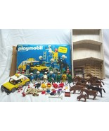 Vintage 1980&#39;s PLAYMOBIL Toy Lot Police Rescue Cowboy Geobra People 1903... - $1,504.76 MXN