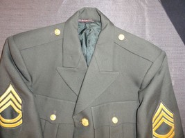 Patriot Serge AG-489 Class A Dress Green Army Uniform Jacket Coat 36R - £32.36 GBP