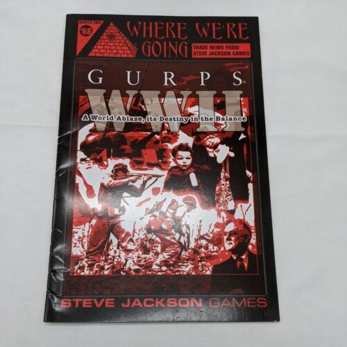 Where We're Going Winter 2002 #68 Steve Jackson Games Product Catalog - $22.27