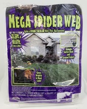 Fun World~MEGA SPIDER WEB~Outdoor Halloween Decoration~23.33 ft x 18.67 ft - £14.41 GBP